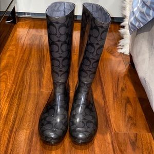 Coach Rain Boots